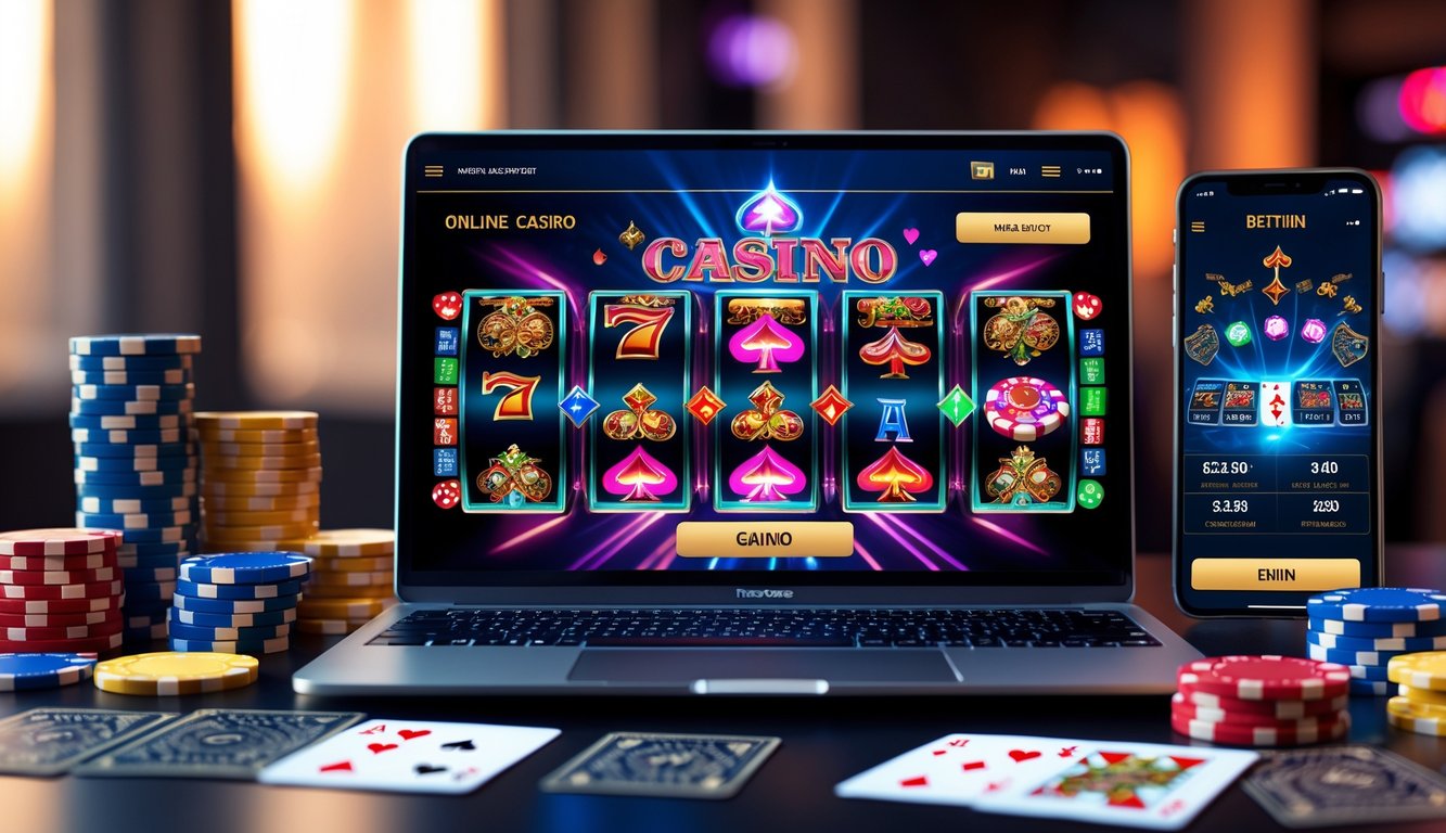 Bermain di kasino online bisa sangat menyenangkan, tetapi juga bisa menantang. Banyak pemain ingin tahu cara meningkatkan peluang mereka untuk menang. Menggunakan strategi yang tepat dan memahami permainan adalah kunci untuk meraih sukses di kasino online. Seorang pemain menggunakan laptop dengan tampilan permainan kasino online, dikelilingi oleh chip poker dan kartu remi di meja. Ada berbagai cara untuk memaksimalkan peluang kemenangan. Pemain dapat memulai dengan mempelajari aturan permainan yang mereka pilih dan memilih permainan dengan keuntungan rumah yang lebih rendah. Selain itu, mengatur anggaran dan bermain secara bertanggung jawab sangat penting untuk pengalaman yang positif. Dengan informasi dan tips yang tepat, pemain bisa lebih percaya diri saat bermain. Artikel ini akan membahas berbagai strategi dan pendekatan yang bisa membantu pemain meningkatkan peluang mereka di kasino online. Memahami Dasar-Dasar Casino Online Casino online adalah platform digital di mana pemain dapat menikmati berbagai permainan judi. Memahami dasar-dasar ini penting agar pemain dapat memaksimalkan pengalaman bermainnya. Tiga poin utama adalah jenis permainan yang ditawarkan, cara kerja platform, dan pentingnya legalitas serta lisensi. Jenis Permainan Populer di Casino Online Ada banyak jenis permainan yang dapat ditemukan di casino online. Beberapa yang paling populer termasuk slot, poker, blackjack, dan roulette. Slot: Permainan yang berbasis keberuntungan ini menawarkan berbagai tema dan jackpot. Poker: Memerlukan strategi dan keterampilan, poker memiliki banyak varian seperti Texas Hold’em dan Omaha. Blackjack: Pemain bersaing melawan dealer untuk mendapatkan total poin mendekati 21. Roulette: Pemain bertaruh pada nomor atau warna tertentu, dan hasil ditentukan oleh roda yang berputar. Setiap permainan memiliki aturan yang berbeda, jadi penting untuk memahami cara masing-masing permainan sebelum bermain. Cara Kerja Platform Casino Digital Casino online menggunakan perangkat lunak untuk menyediakan permainan kepada pemain. Pengalaman bermain diatur oleh algoritma dan Random Number Generators (RNG) untuk memastikan hasil yang adil. Pemain mendaftar dan membuat akun untuk mulai bermain. Setelah itu, mereka bisa melakukan deposit menggunakan berbagai metode pembayaran, seperti kartu kredit, transfer bank, atau e-wallet. Setiap permainan ditampilkan melalui antarmuka yang ramah pengguna. Pemain dapat memilih permainan, memasang taruhan, dan bermain langsung dari perangkat mereka. Pentingnya Legalitas dan Lisensi Memilih casino online yang legal dan terlisensi sangat penting untuk keamanan pemain. Lisensi menunjukkan bahwa platform telah memenuhi standar tertentu dan diatur oleh otoritas yang berwenang. Pemain harus memeriksa lisensi sebelum mendaftar. Banyak casino online terkemuka akan menampilkan informasi lisensi di situs mereka. Jika sebuah casino tidak memiliki lisensi, risiko penipuan atau masalah lainnya meningkat. Keamanan data pribadi dan transaksi juga harus diperhatikan. Pastikan casino menggunakan teknologi enkripsi untuk melindungi informasi pemain. Strategi Efektif untuk Meningkatkan Peluang Menang Ada berbagai cara untuk meningkatkan peluang menang di casino online. Mengatur modal, memanfaatkan bonus, dan memilih permainan dengan baik adalah langkah penting yang harus diperhatikan. Manajemen Modal dan Batas Kerugian Manajemen modal adalah kunci untuk bermain dengan cerdas. Pemain harus menetapkan anggaran yang jelas sebelum mulai bermain. Hal ini mencegah pengeluaran yang berlebihan. Tetapkan batas kerugian yang wajar. Jika kerugian mencapai batas ini, pemain harus berhenti bermain. Dengan cara ini, pemain melindungi modal mereka dan menghindari kehilangan lebih banyak uang. Penting juga untuk membagi modal dalam unit yang lebih kecil. Ini memungkinkan pemain untuk memainkan beberapa putaran tanpa cepat kehabisan uang. Contoh manajemen modal: jika anggaran adalah Rp1.000.000, pemain bisa bermain dengan unit Rp100.000 yang membuat mereka bisa bermain lebih lama. Memanfaatkan Bonus dan Promosi Banyak casino online menawarkan bonus dan promosi yang menarik. Pemain harus memanfaatkan ini untuk meningkatkan peluang mereka. Bonus sambutan, bonus deposit, dan putaran gratis adalah contoh yang sering ditemukan. Pemain harus membaca syarat dan ketentuan untuk setiap bonus agar bisa menggunakannya dengan bijak. Ketahui juga jenis promosi yang sering ditawarkan oleh casino tempat mereka bermain. Dengan memanfaatkan program loyalitas, pemain bisa mendapatkan keuntungan lebih banyak. Memahami cara kerja bonus dapat membuat perbedaan besar dalam peluang menang. Pemilihan Permainan Berdasarkan Peluang Setiap permainan di casino memiliki peluang yang berbeda. Pemain perlu memilih permainan yang memberikan peluang terbaik untuk menang. Misalnya, permainan seperti blackjack dan poker memiliki kemungkinan menang yang lebih tinggi dibandingkan mesin slot. Penting untuk mempelajari aturan dan strategi dasar dari setiap permainan. Pemain juga harus mempertimbangkan RTP (Return to Player) dari setiap permainan. Semakin tinggi RTP, semakin baik peluang mendapatkan kembali uang yang dipertaruhkan. Memilih permainan dengan RTP di atas 95% bisa jadi pilihan yang lebih cerdas. Tips Penting Sebelum Bermain di Casino Online Sebelum memulai bermain di casino online, ada beberapa hal yang perlu diketahui. Mempersiapkan diri dengan baik dapat membantu meningkatkan pengalaman bermain. Berikut adalah beberapa tips yang harus diperhatikan. Mengenali Kecenderungan Permainan Pemain harus memahami kecenderungan permainan yang diminati. Ini termasuk mengetahui aturan dan strategi dasar. Misalnya, permainan slot dan poker memiliki pendekatan yang berbeda. Pemain dapat mencatat jenis permainan yang sering dimainkan. Dengan mengenali kecenderungan ini, mereka bisa fokus pada permainan yang paling sesuai. Pengetahuan tentang permainan juga membantu dalam pengambilan keputusan saat bermain. Menghindari Kesalahan Umum Pemula Banyak pemula melakukan kesalahan yang dapat dihindari. Salah satunya adalah tidak menetapkan anggaran. Menentukan batasan dana untuk bermain adalah langkah penting. Pemain harus tegas pada anggaran dan tidak tergoda untuk menghabiskan lebih dari yang direncanakan. Kesalahan lainnya adalah tidak membaca syarat dan ketentuan. Memahami kebijakan bonus atau taruhan minimum sangat penting. Pemain juga perlu menghindari bermain saat merasa tertekan atau tergesa-gesa. Fokus dan ketenangan akan membantu dalam meraih kemenangan. Menetapkan Tujuan Bermain yang Realistis Mempunyai tujuan saat bermain akan membantu pemain tetap fokus. Tujuan harus sesuai dengan kemampuan dan harapan. Contohnya, menetapkan target kemenangan harian yang kecil. Pemain juga harus menerima bahwa kalah adalah bagian dari permainan. Dengan menerima hal ini, mereka akan lebih tenang saat bermain. Tujuan yang realistis mendorong pemain untuk bersenang-senang tanpa beban pikiran.
